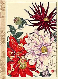Блокнот для записей «Цветы Конана Танигами»