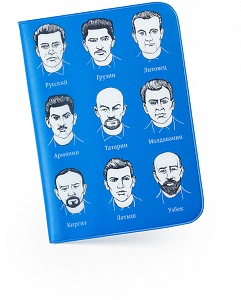 Обложка для паспорта «Документикус», синяя